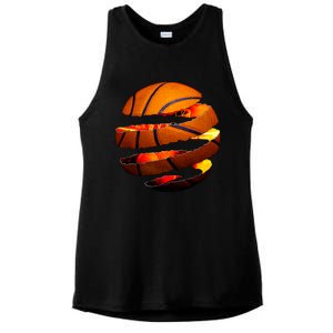 Basketball Tear Ladies PosiCharge Tri-Blend Wicking Tank