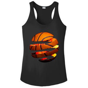 Basketball Tear Ladies PosiCharge Competitor Racerback Tank