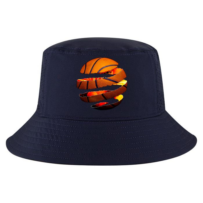 Basketball Tear Cool Comfort Performance Bucket Hat