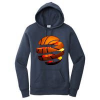 Basketball Tear Women's Pullover Hoodie