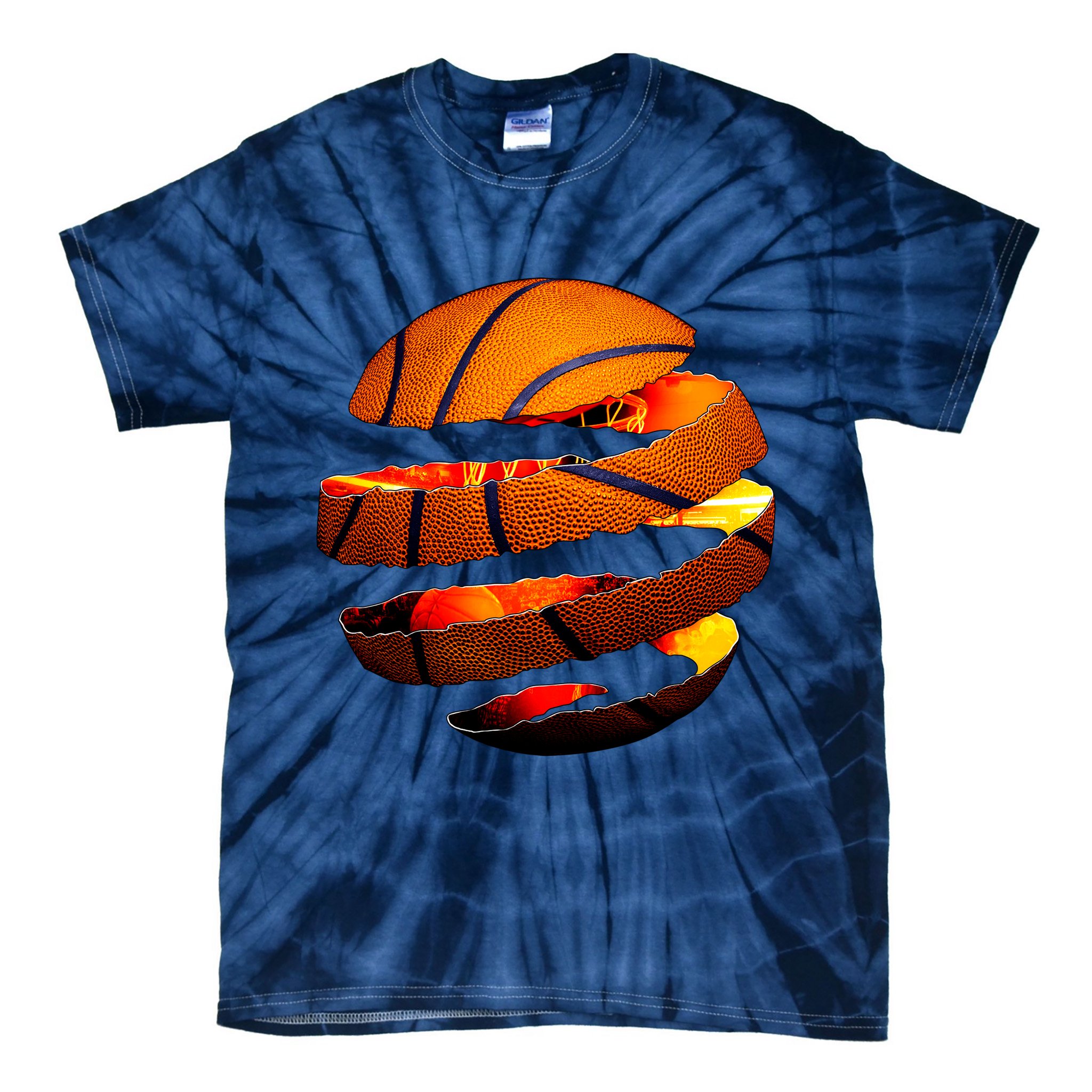 Basketball Tear Tie-Dye T-Shirt