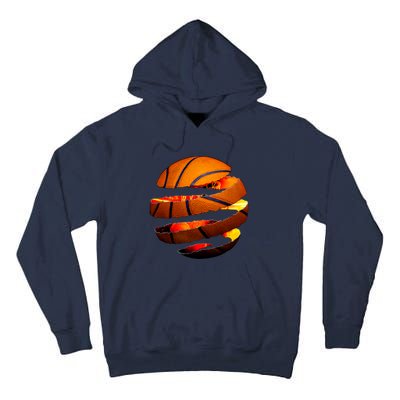 Basketball Tear Tall Hoodie