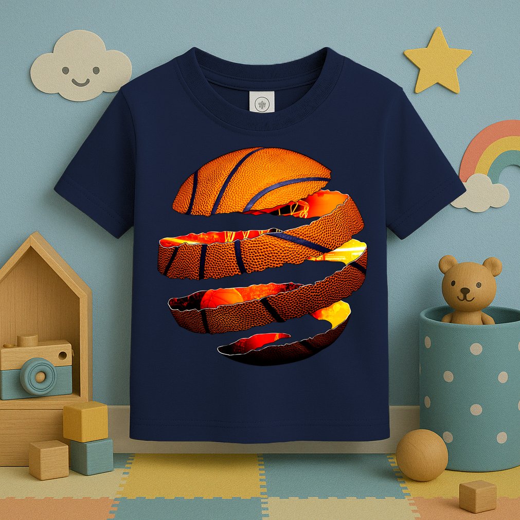 Basketball Tear Toddler T-Shirt