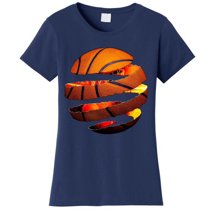 Basketball Tear Women's T-Shirt