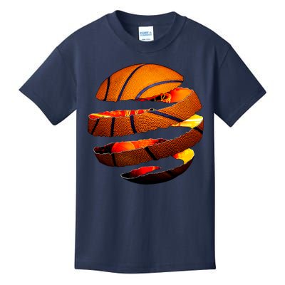 Basketball Tear Kids T-Shirt