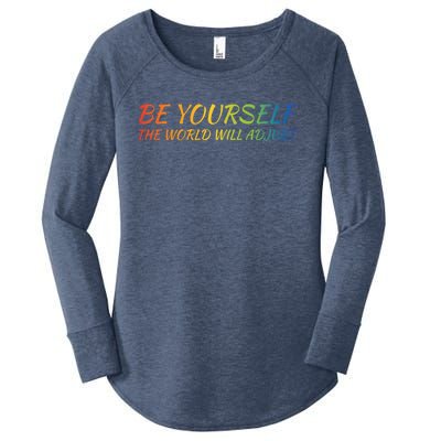 Be The Best You Gift Women's Perfect Tri Tunic Long Sleeve Shirt