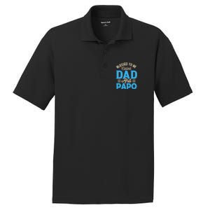 Blessed To Be Called Dad And Papo FatherS Day Grandpa PosiCharge RacerMesh Polo