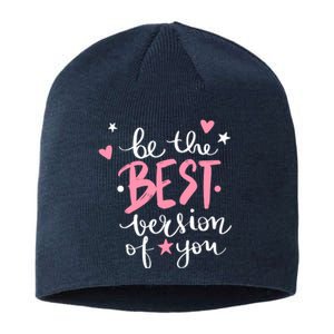 Be The Best Version Of You Cute Gift Sustainable Beanie