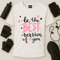 Be The Best Version Of You Cute Gift Performance Shirt