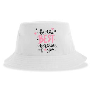 Be The Best Version Of You Cute Gift Sustainable Bucket Hat