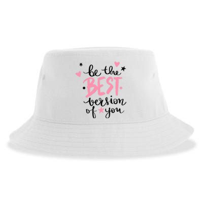 Be The Best Version Of You Cute Gift Sustainable Bucket Hat