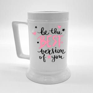 Be The Best Version Of You Cute Gift Beer Stein