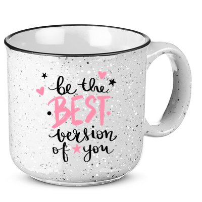 Be The Best Version Of You Cute Gift 15oz Campfire Ceramic Mug