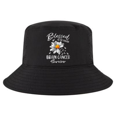 Blessed To Be Called Brain Cancer Survivor Gift Cool Comfort Performance Bucket Hat