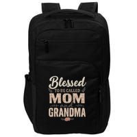 Blessed to Be Called Mom and Grandma Impact Tech Backpack