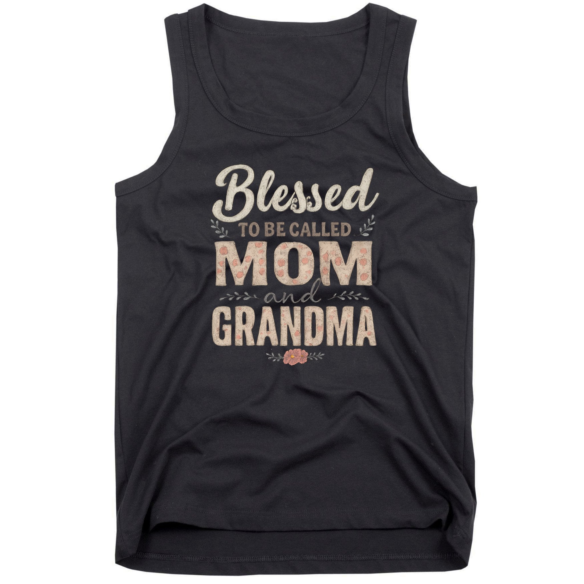 Blessed to Be Called Mom and Grandma Tank Top