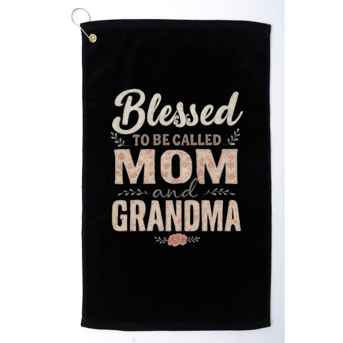 Blessed to Be Called Mom and Grandma Golf Towel
