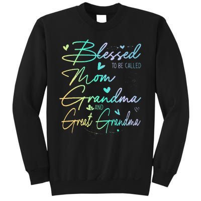 Blessed To Be Called Mom Grandma Sweatshirt