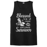 Blessed To Be Called Lung Cancer Survivor High Heels PosiCharge Competitor Tank