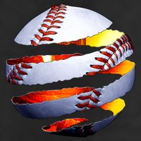 Baseball Tear 7 Panel Mesh Trucker Snapback Hat