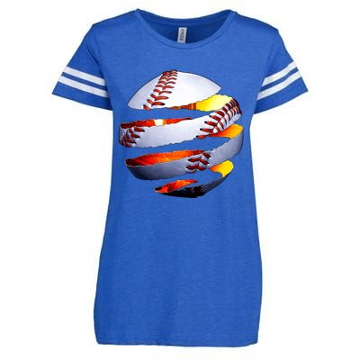 Baseball Tear Enza Ladies Jersey Football T-Shirt