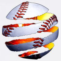 Baseball Tear Cooling Performance Crew T-Shirt