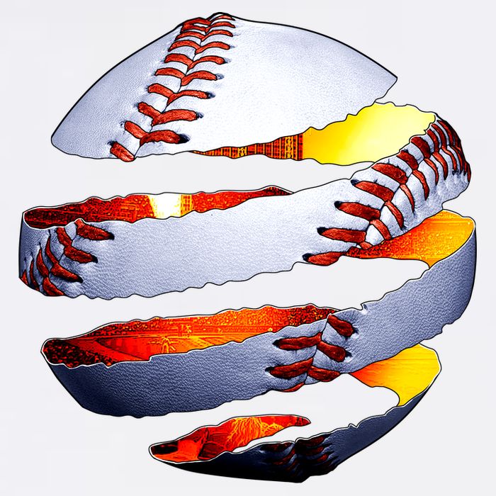 Baseball Tear Cooling Performance Crew T-Shirt