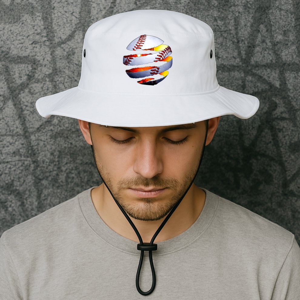 Baseball Tear Bucket Hat