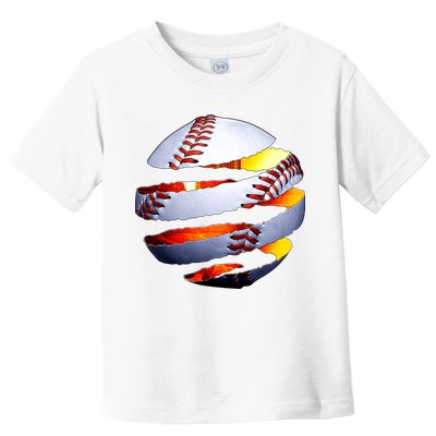 Baseball Tear Toddler T-Shirt