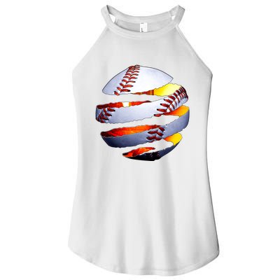 Baseball Tear Women’s Perfect Tri Rocker Tank