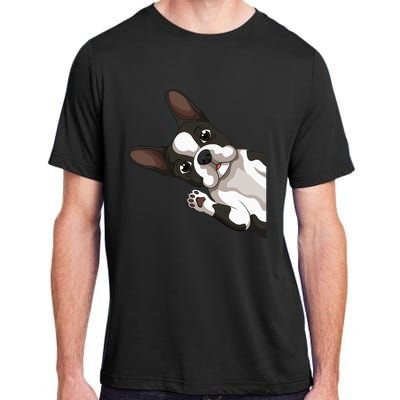 Boston Terrier Bostie Dog Adult ChromaSoft Performance T-Shirt