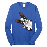 Boston Terrier Bostie Dog Long Sleeve Shirt