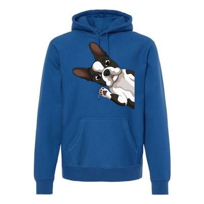 Boston Terrier Bostie Dog Premium Hoodie