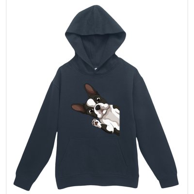 Boston Terrier Bostie Dog Urban Pullover Hoodie