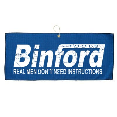 Binford Tools Large Microfiber Waffle Golf Towel