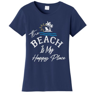 Beach The Beach is My Happy Place Beach Tank Top Women's T-Shirt