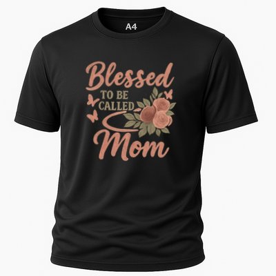 Blessed to Be Called Mom Cooling Performance Crew T-Shirt