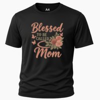 Blessed to Be Called Mom Cooling Performance Crew T-Shirt