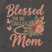 Blessed to Be Called Mom Vector Backpack
