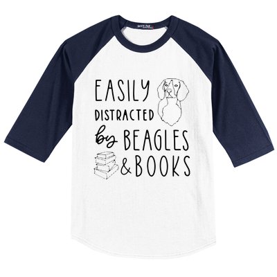 Beagle T Beagle Lover Beagles Books Baseball Sleeve Shirt