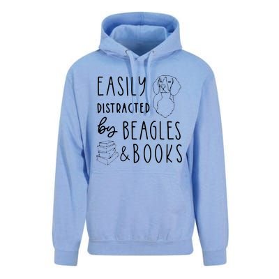 Beagle T Beagle Lover Beagles Books Unisex Surf Hoodie