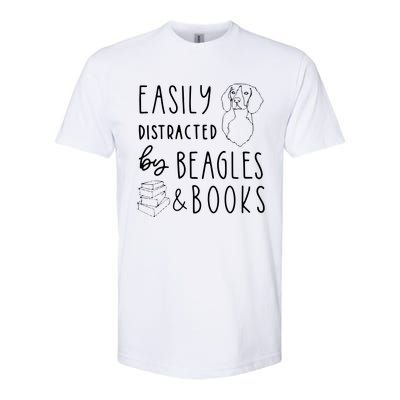 Beagle T Beagle Lover Beagles Books Softstyle CVC T-Shirt