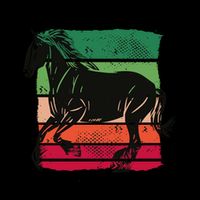 Born To Be Wild Horse Zip Tote Bag