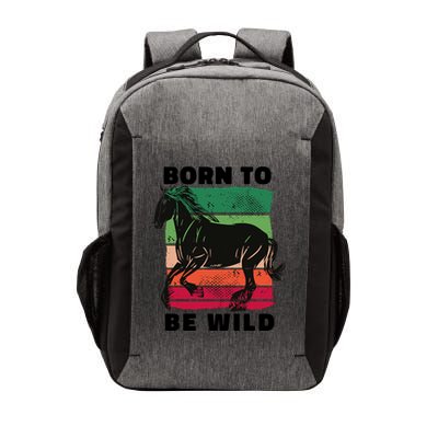 Born To Be Wild Horse Vector Backpack