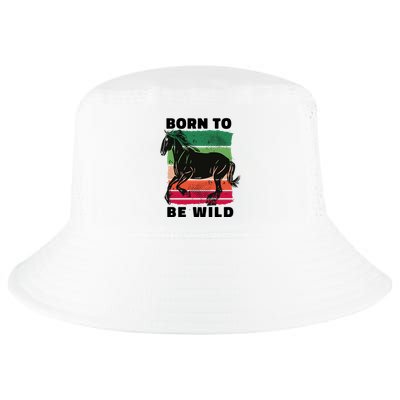 Born To Be Wild Horse Cool Comfort Performance Bucket Hat