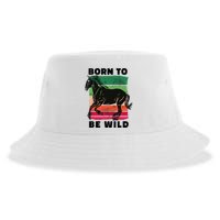 Born To Be Wild Horse Sustainable Bucket Hat
