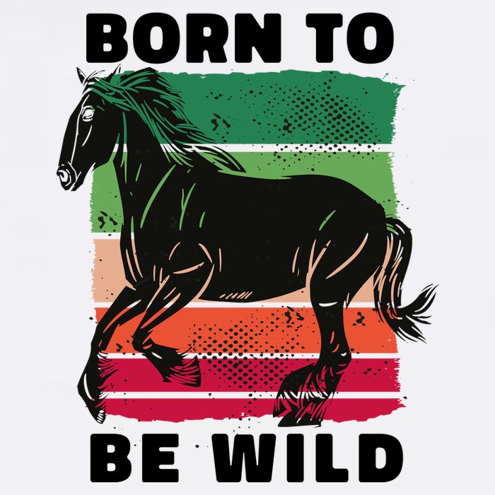 Born To Be Wild Horse Sustainable Bucket Hat