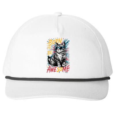 Born To Be Awe So Me Snapback Five-Panel Rope Hat