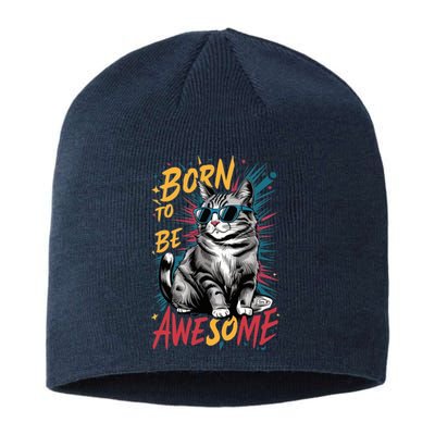 Born To Be Awe So Me Sustainable Beanie