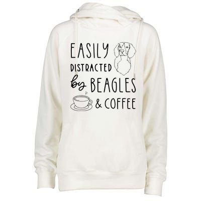 Beagle T Beagle Lover Beagles Coffee Womens Funnel Neck Pullover Hood